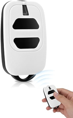 Transmisor de mando a distancia de 433,92 MHz para GTI4/2, GT4/2, Mio TR2/4, Mio TR2N/4N, 2 botones, con pilas, mando a distancia para puerta de garaje (1 unidad)
