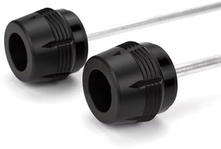 Curseurs De Cadre De Moto, Essieu De Roue, Fourche, Protection Contre Les Chocs pour BMW F900GS Adventure F 900 F900 GS 900GS ADV 2024 2025 Protection Contre Les Chutes(Noir,Avant + arrière)