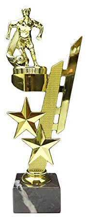 RaRu Fussball-Pokal Spieler (Sternenhalter) mit Ihrer Wunschgravur