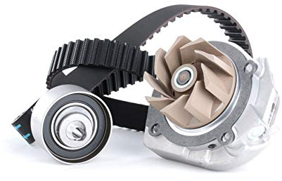 RIDEX 3096W0017 Wasserpumpe + Zahnriemensatz Zähnezahl: 129 22,00 mm mit Wasserpumpe Kompatibel mit FIAT PANDA 169 500 312 GRANDE PUNTO 199 500 C 312 PUNTO EVO 199