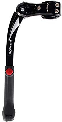 Caballete Bici Aleación de aluminio 24-29 pulgadas universal bicicleta de montaña soporte de pie estacionamiento trípode soporte de bicicleta pierna ajustable longitud trípode Caballete Bici ( Color :