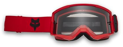 Fox Racing - MAIN CORE Masques - Adulte Unisexe - Lunettes de protection, lunettes de sport, lunettes de motocross, lunettes de protection motocross, Rouge Fluorescent, OS
