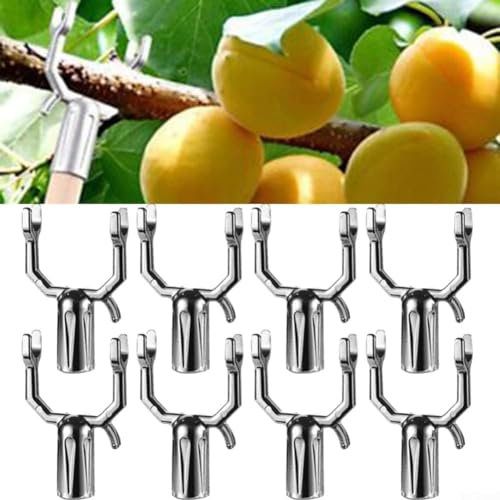 Wensmy 8pcs Plant Branch Support Fruit Tree Branch Tree Shelf Garden Stakes Fruit Tree Branch Support Aluminium Alloy Branch Supports Plants Support Gardening Support