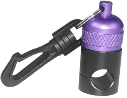 Perfeclan Halter Magnet Atem Schlauchhalter Retainer Clip Tauchen Zubehör, Lila