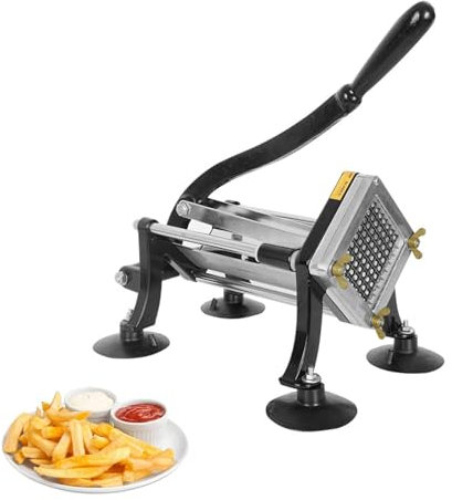 HSSMEUR Manual French Fries Cutter,Vegetables Potatoes Chips Cutter Slicer, Potato Chipper for Home and Commercial