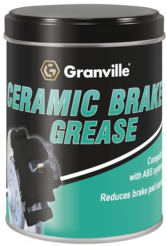 Granville Ceramic Brake Grease – 500g Tin | High-Performance Non-Conductive Brake Lubricant | Water-Resistant Premium Ceramic Anti-Seize Brake Grease