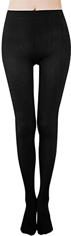 Genérico Leggins para Mujer Invierno Mallas de Deporte Cálido Térmico Leggings Pantalones Winter Thick Warm Fleece Lined Pantalones Deportivos Elásticos Cintura Alta