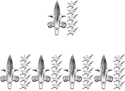 Veemoon 30pcs Fence Finial Post Toppers for Garden Fence Decor and Lawn Decorations for Farmhouse Style