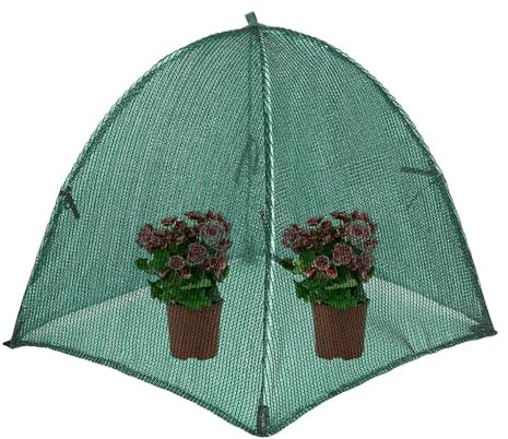 Renopfect Protezione Solare per Piante,Copertura Orto Pieghevole - Ombreggiante a Rete 58x58x58 cm per Orto Balcone Terrazzo Giardino Coltivazioni di Fragole Pomodori Verdure e Pollai