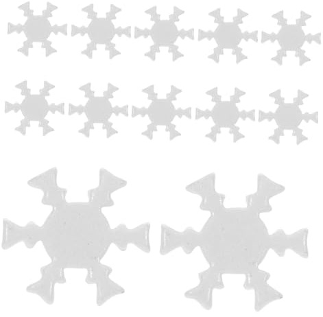 KONTONTY 300 Pezzi Mini Snowflake Brads in Metallo Fermagli Piccoli Due Punte per Scrapbook Progetti Creativi Decorazioni Natalizie e attività Scolastiche Forniture per Artigianato e Feste