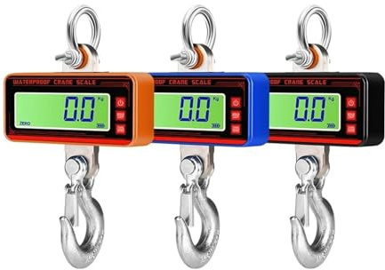 Hanging Scale, 1500kg/500kg Digital Industrial Crane Hanging Scale