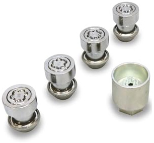 Ford Genuine Galaxy Mk3 S-Max Mk1 Locking Wheel Nut Set of 4 & Key 2006-2015 1787943