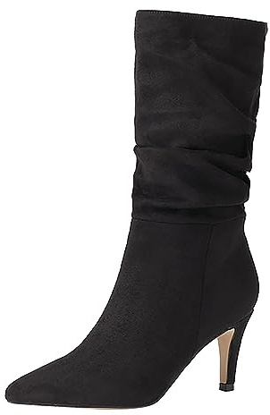 Stivali Polpaccio Largo XXL Stivali Donna Alti Coscia Vernice Stivali Texani Donna Estivi Stivali Texani Donna di Jeans Stivali Alti Donna Stivaletti Donna Invernali Neri