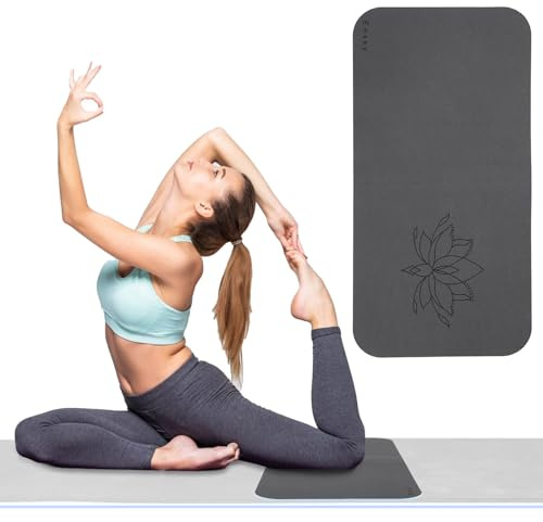 Enssy Knee Cushion Pad Mat, 6mm Thick, Foldable, Lightweight, for Yoga, Exercise, Gymnastics, Floor/Chair Protection