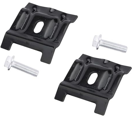 ANBOO 2 Stück 1J0803219 Batterie-Halteklammer Niederhalteklammer mit Bolzen Klemmleiste Batteriehalter Halteklammer für A-udi A3 Q3 V-W Beetle CC Tiguan Polo Golf MK4 MK5 Passat B6
