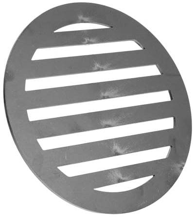 UPKOCH Runde Heizplatte Für Grill Eisen Feuerrost Für Bbq Camping Picknicks Grill-ersatzrost Einfache Reinigung Effiziente Wärmeverteilung
