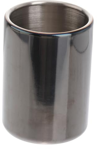 COLLBATH Estuche para Palillos Caja De Almacenamiento Acero Inoxidable Diseño Cepillado para Fiestas