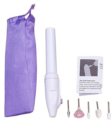 BESTYASH Elettrico Portatile per Manicure e Pedicure Lucidatore Unghie Multifunzionale per Rimozione e Morta Strumento Facile Usare per Professionisti e Appassionati Nail Art