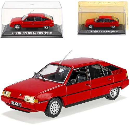 Generisch Citroen Bx 16 TRS 1983 Rot 5 TÜrer 1/43 Del Prado Modell Auto Modellauto Sonderangebot