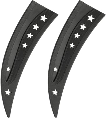 sourcing map 2Pcs Safety Knife Covers Sleeves, Universal PP Knife Sheaths Edge Guards Blade Protector Covers for 5.9 Boning Knives Portable for Kitchen Camping Picnics Accessories, Black