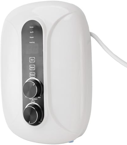 KIMISS Chauffe-eau instantané électrique sans Réservoir 5500W 220V, Chauffage Rapide pour la Maison, la Cuisine et la Salle de Bains, avec Affichage LED Sous l'évier