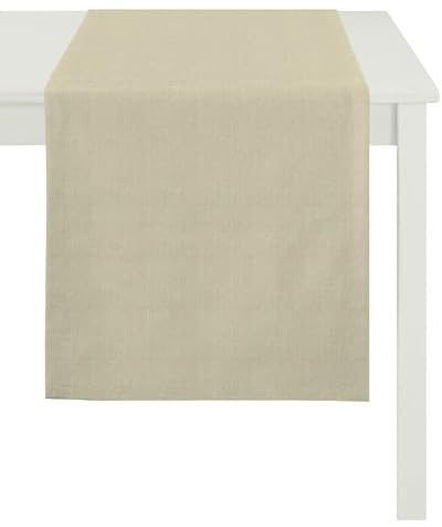 APELT Uni-Basic Arizona Tischläufer 44x140 cm leinen
