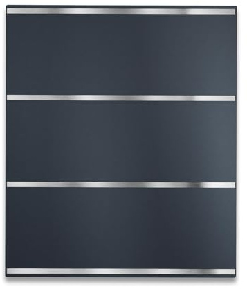 Metzler Design Briefkasten in Anthrazit RAL 7016 Folke - Rostfrei & Massiv - Modernes Design - Wandbriefkasten inkl. Zeitungsfach - Türanschlag wählbar - Größe: 35,5 x 43,5 x 10 cm