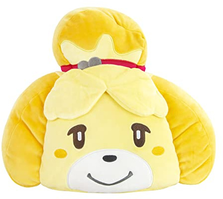 Club Mocchi Mocchi TOMY - Peluche Marie Méga 40 cm de l'univers Nintendo Animal Crossing. Super douce et idéale pour les collectionneurs ainsi que les filles et les garçons dès 3 ans. T12765