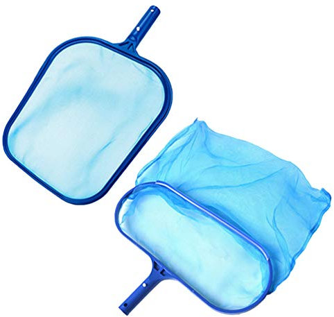 BESTonZON 2pcs Pool Cleaning Kit Nets for Swimming Pool Deep and Shallow Nets Included
