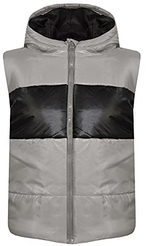 Gilet Contrast Panel 509 Grey 7-8