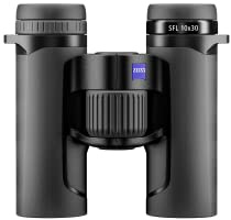 ZEISS SFL Fernglas, 10x30, leicht, kompakt, wasserdicht, Wildtierbeobachtung mit SmartFocus, Schwarz