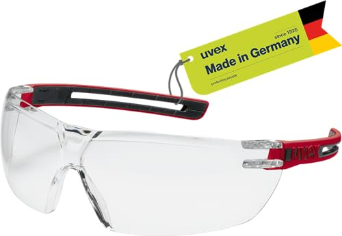 Uvex tune-up Schutzbrille – Sicherheitsbrille mit 100% UV-Schutz - metallfrei, Anti-Beschlag & kratzfest – superleicht (23g)