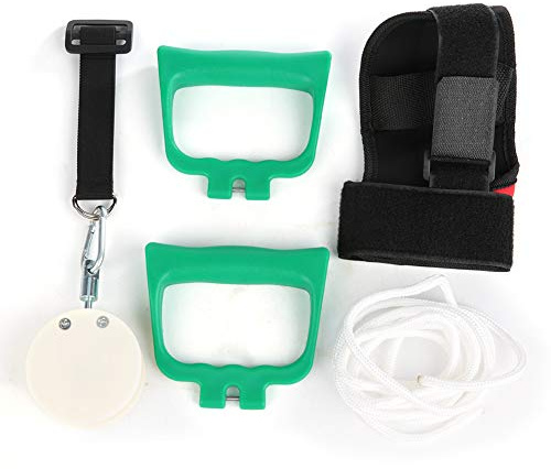 Schultertrainer Pulley, Shoulder Rope Pulley-Set Physiotherapie Seilzug Schulter Arm Trainingsgerät Rückentrainer Zugseil Sling Trainer für Krafttraining Seil Gymnastik