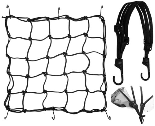 Milisten 1 Set Rete Per Bagagli Borsa Rimorchio Per Auto Rete Per Bagagliaio Per Auto Tasca Per Rete Per Carico Rete Per Bici Rete Per Carico Per Rete Per Carico Per Elastica