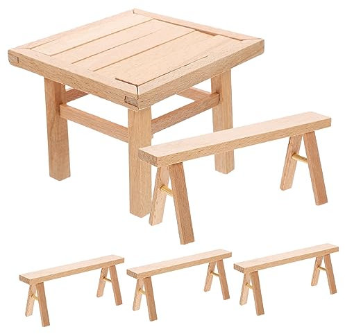 BESTonZON 1 Satz Möbel lustiges Montagespielzeug Spielzeug für Kinder kinderspielzeug Bausteine Kinder rätsel Holzspielzeug zum Selbermachen Bauspielzeug Holz Blöcke Modell Schimmel 3D