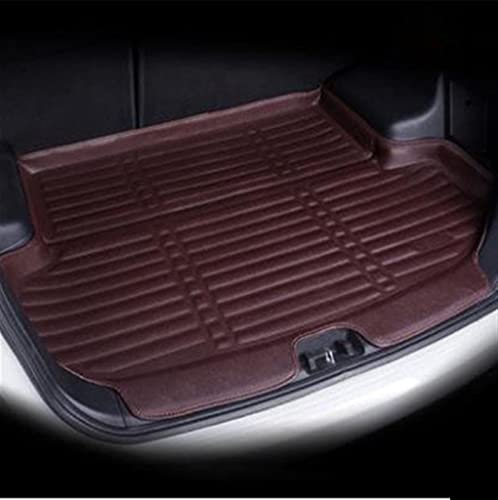 Auto Kofferraummatten Auto Kofferraumwanne Für T-ROC Für T ROC 2019-2020 Kofferraumwanne Ladematte Bodenteppich Schlammpolster(Color:Kaffee)