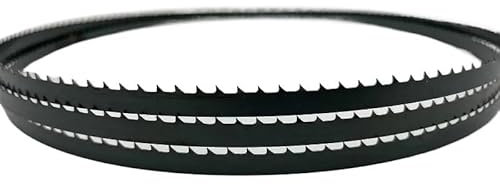 (2er-Packung Sägeblätter) Bandsägeblatt mit geschliffenen Zähnen, 1490 mm x 6,5 mm x 6 Zähne pro Zoll, for Schneiden von Holz, Kunststoff und Metall.