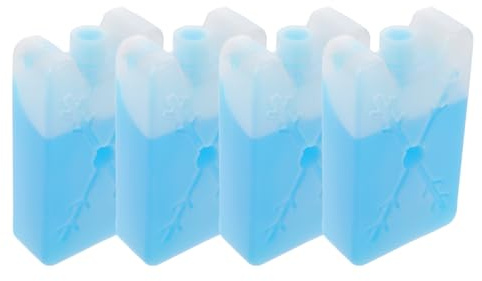 FRCOLOR 4pezzi Contenitori Per Alimenti Gel Refrigerante Scatole Termiche Riutilizzabili Per e Conservazione e Bevande