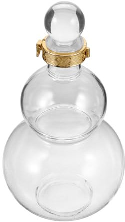 GRIRIW Botella De De Forma De Contenedor Elegante para Bebidas para Whisky Agua y Jugos para Reuniones y De Casa