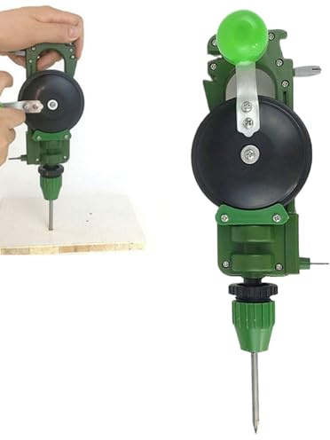 Petite perceuse à main, petite perceuse sans fil |Perceuse portative à main - Outils à main perceuse à main, perceuse à manivelle, perceuse compacte, perceuse manuelle pour le bois, modélisme et perç