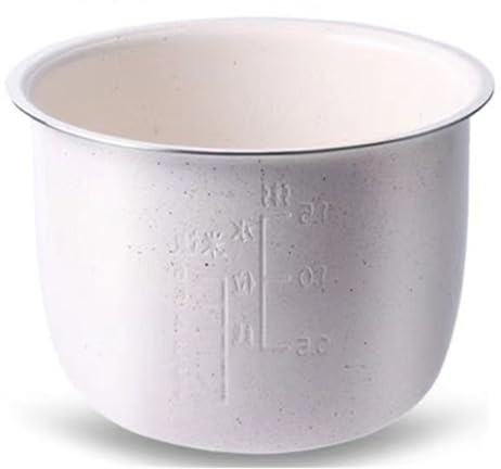 Olla Interior De Acero Inoxidable, Olla Interior Sin Revestimiento, Olla Arrocera, Olla A Presión Eléctrica, Recipiente Interior De 2,5 L, 4 L, 5 L Y 6 L(6L)