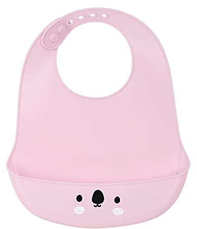 SAFTA M922 Silikon-Lätzchen für Kinder, 210 x 20 x 260 cm, Grau - grau - Größe: 210x20x260