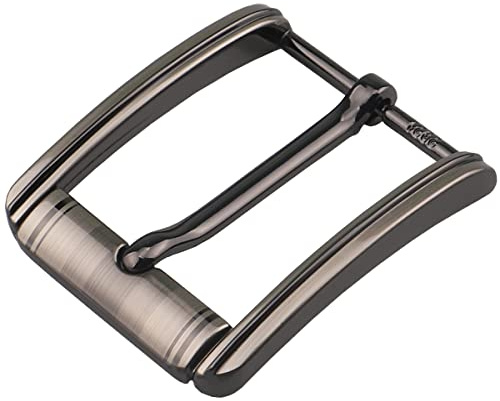 McFanBe Gürtelschnalle 28mm bis 38mm Single Prong Square Gürtelschnallen für Frauen Männer Ersatz Ledergürtel