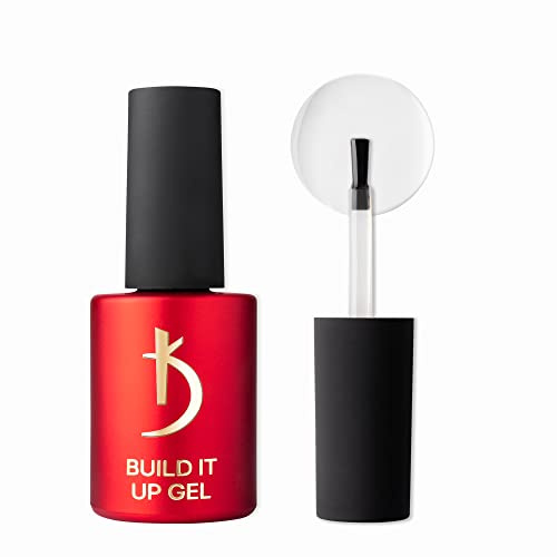 K Professional - Aufbaugel für Nägel - Transparent - Nagelverlängerung -15ml- Builder Gel - Nude Nail Extension UV LED - Gellack Nagellack Nackt Gel Nägel