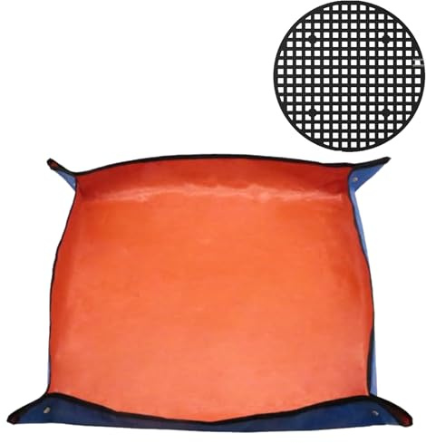 GNAUMORE wasserdichte Pflanzen Gartenmatte,Pflanzen Umtopfmatte,Gartenarbeitsmatte,Gartenmatte Wasserdicht,Gartenarbeitsunterlage Faltbare,Pflanzunterlage Gartenarbeitsunterlage,100x100cm 1PC
