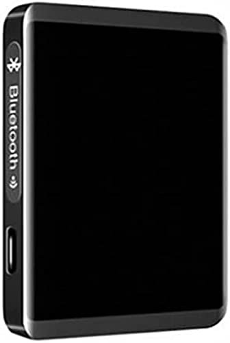 Lettore Portatile MP3/MP4 con Bluetooth 4.0 - Lettore Musicale Ultra Sottile Lettore Multifunzione con Clip, Lettore Musicale Digitale Portatile/Lettore Video/Lettore E-Book,Nero,16GB