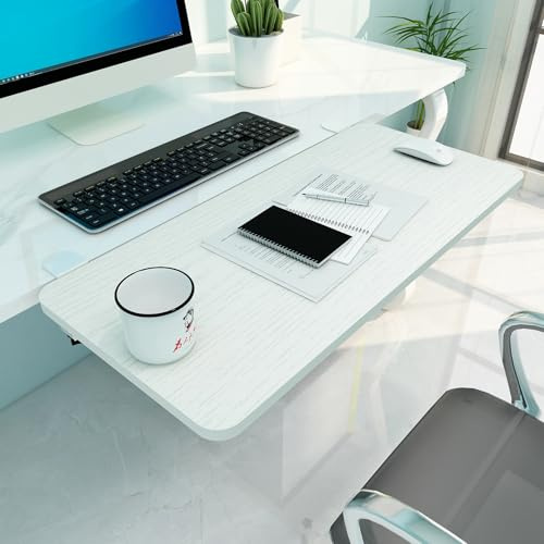 ForceRoute Prolunga per Scrivania da Computer,Estensione da Scrivania,Ergonomico Estensione della Scrivania,più Sicuro E più Stabile Ridurre La Pressione Muscolare Adatto per Casa E Ufficio