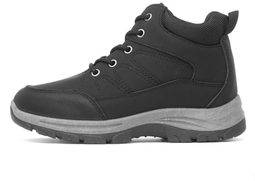 Trux Boys Black Lace Up Chunky Ankle Boot - Size 11 Child UK - Black