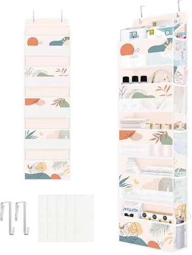 Clastyle Böhmisch Tür Hängeaufbewahrung für Kinder Türorganizer | Hängeorganizer für Camping Bad Schrank Schlafzimmer Badezimmer Tür Organizer Spielzeug Windel