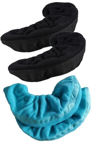 BESPORTBLE 2paare Schlittschuhüberzug Aus Oxford Fusseligem Material Schlittschuhschoner Mit Harter Struktur Schlittschuhkufenschutz Für Eishockeyschlittschuhe Schlittschuhabdeckung Zum Schut